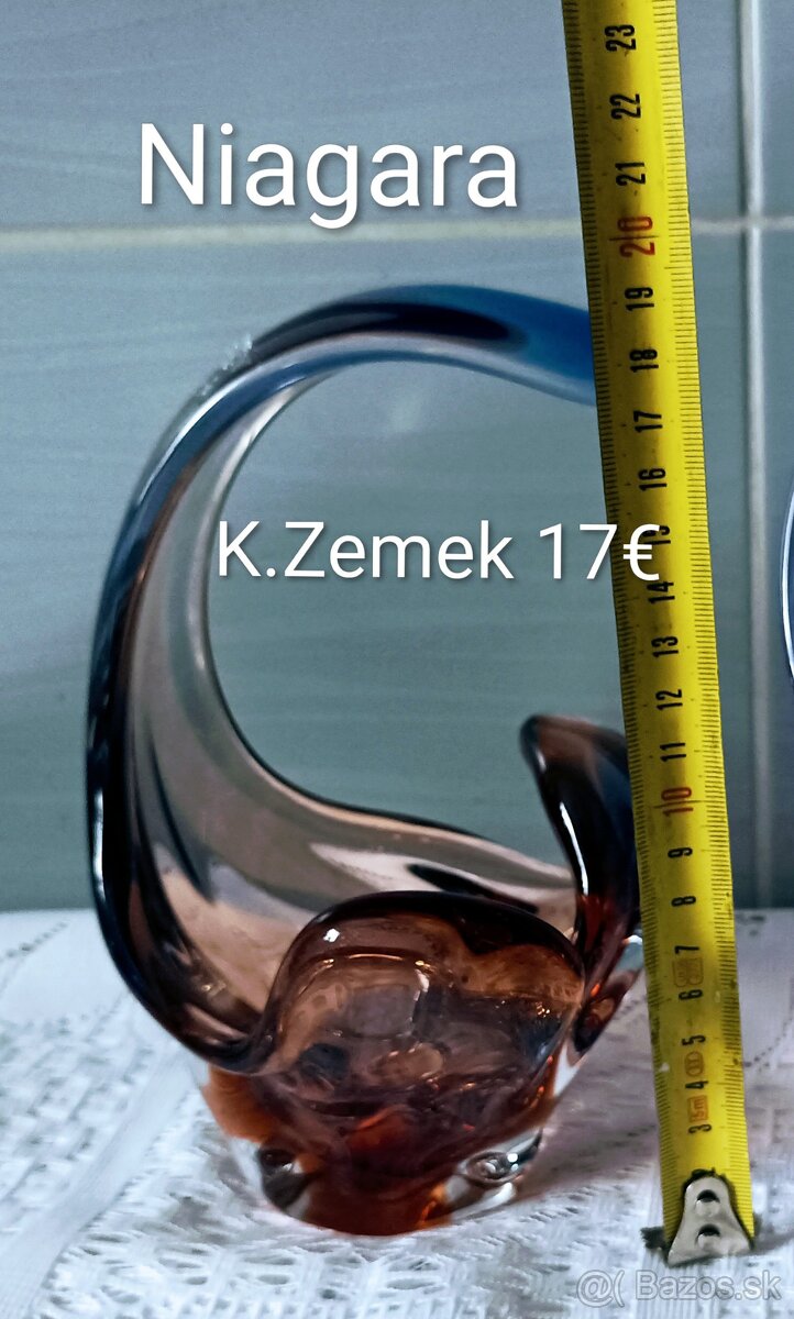 Hutné sklo - košíky - 15