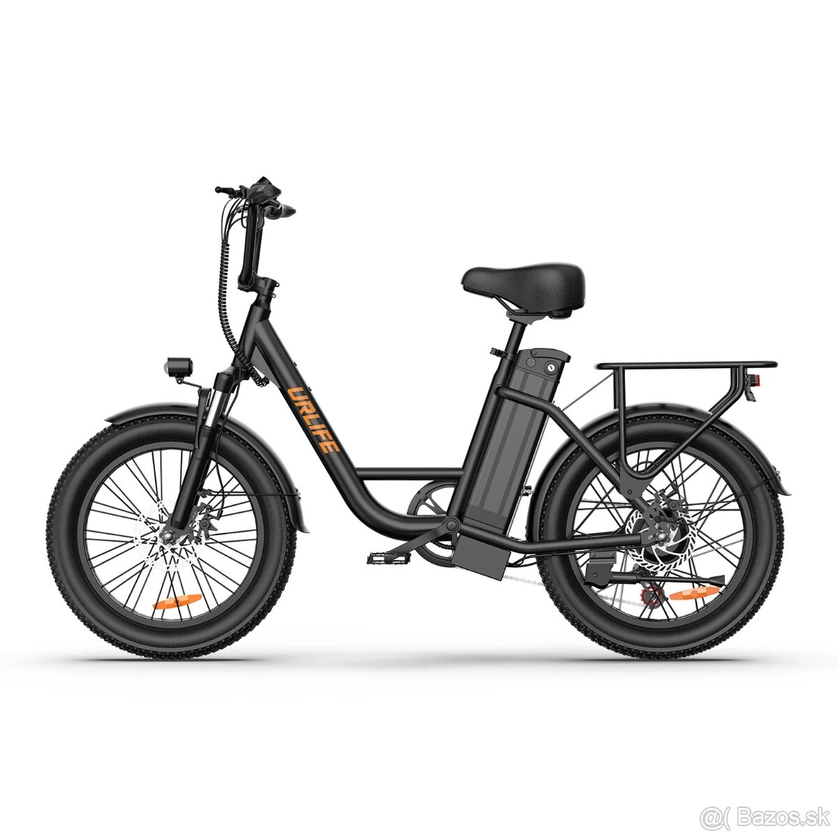 Mestský fat ebike Urlife 20x3.0“,500W,13Ah 624Wh,35km/h,80km - 15