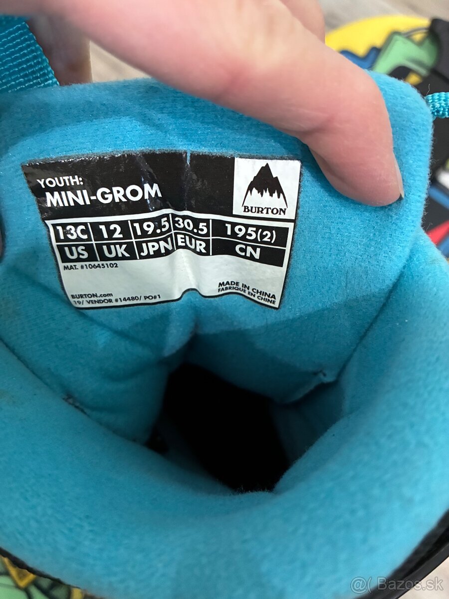 Detsky snowboard komplet - 15