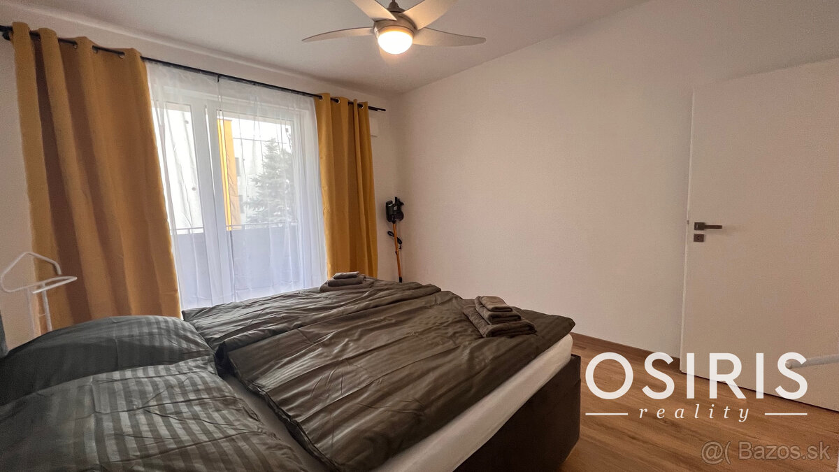 Na prenájom 2i byt s balkónom 12 m2, novostavba 2024, 1x par - 15