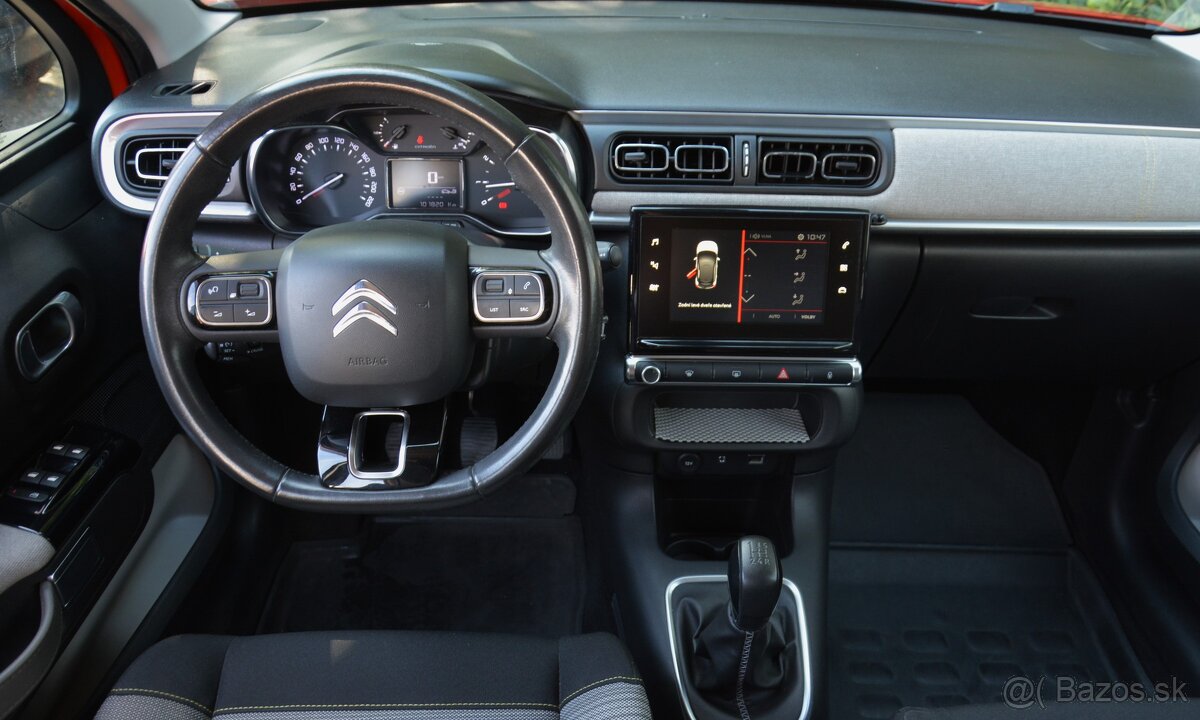 Citroen C3 1.20 PureTech, SR voz, Po rozvodoch, 1. maj. - 15