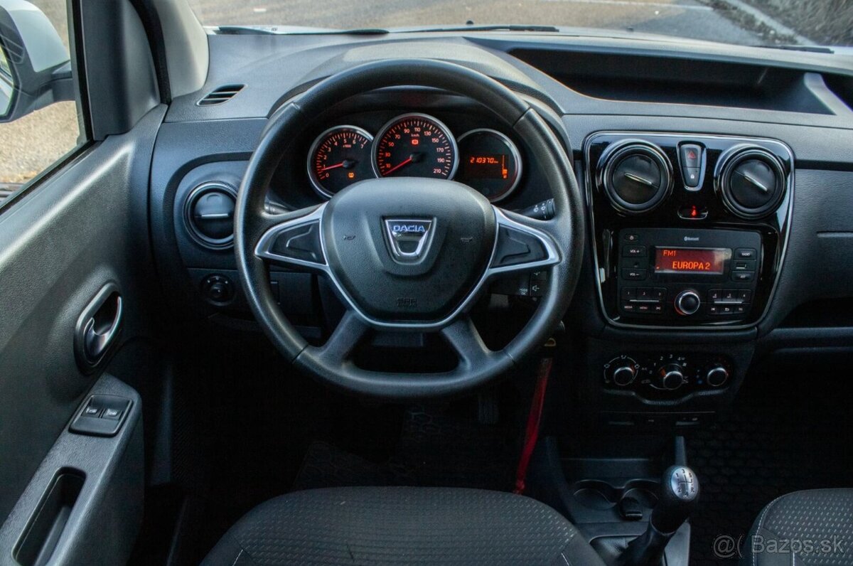 Dacia Dokker 1.6i 2017 5-miestna TOP STAV - 15