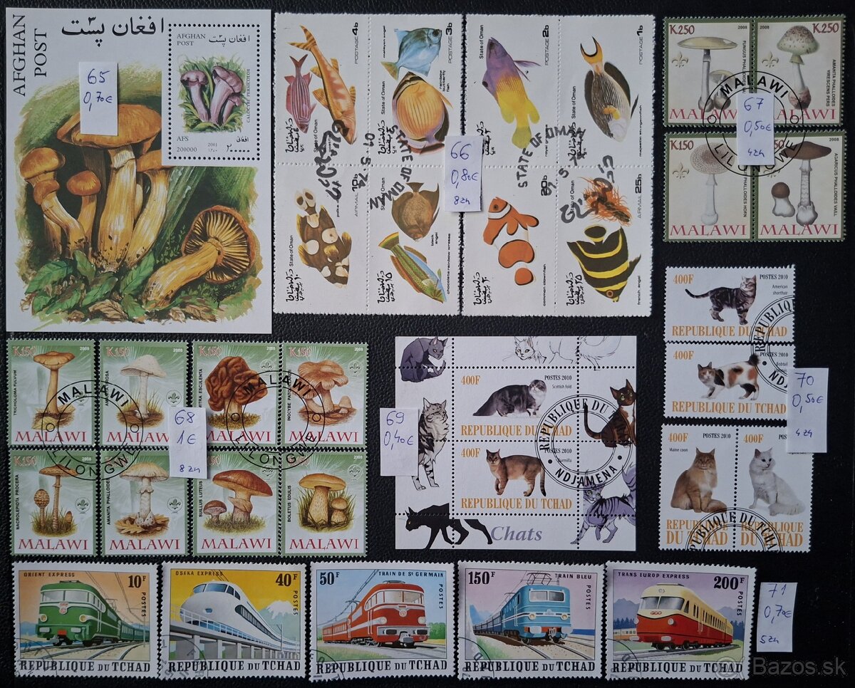 Postove znamky Mix 18 (99poloziek) - 15