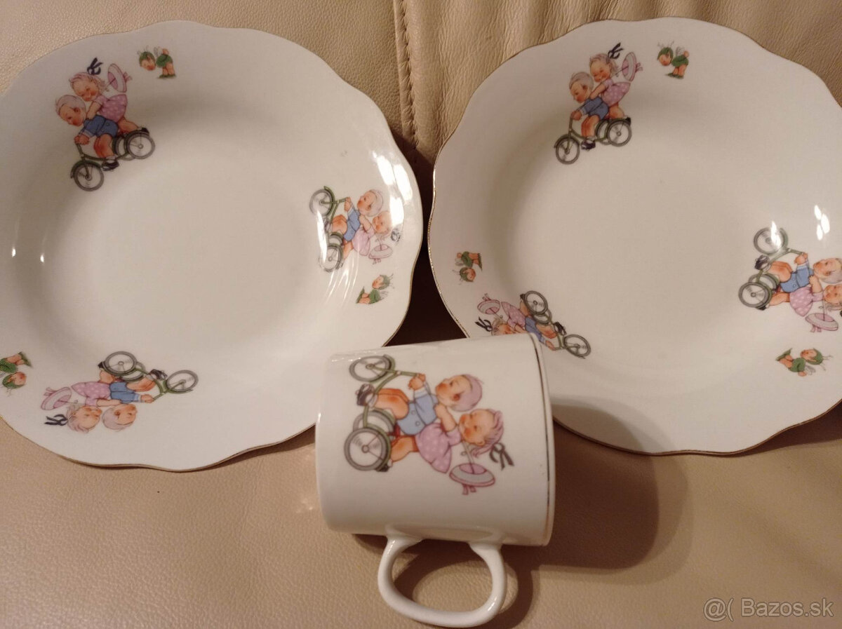 Retro detský porcelán 2. - 15