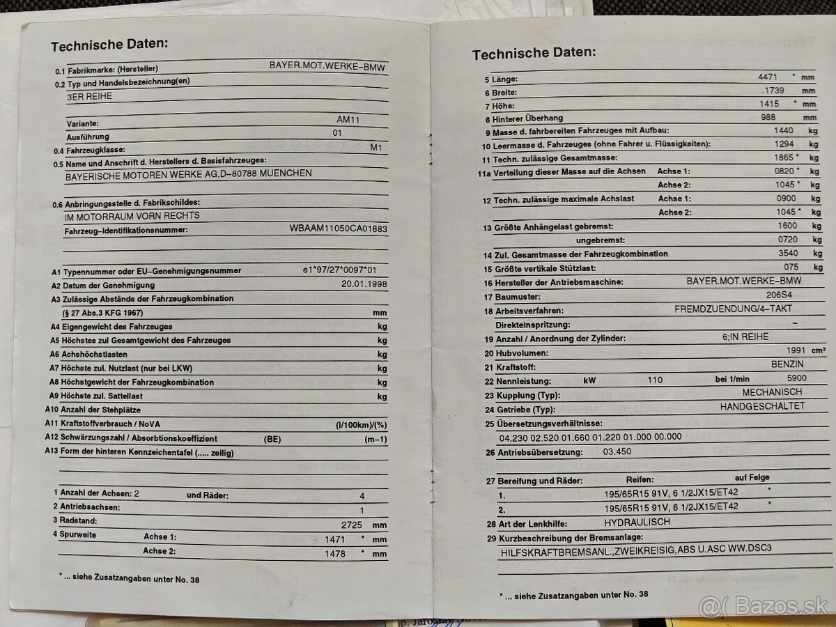 BMW E46 320i lim/sedan predfl. - 15