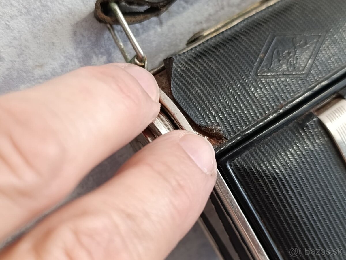 Historický měchový fotoaparát Agfa Billy Record - 15