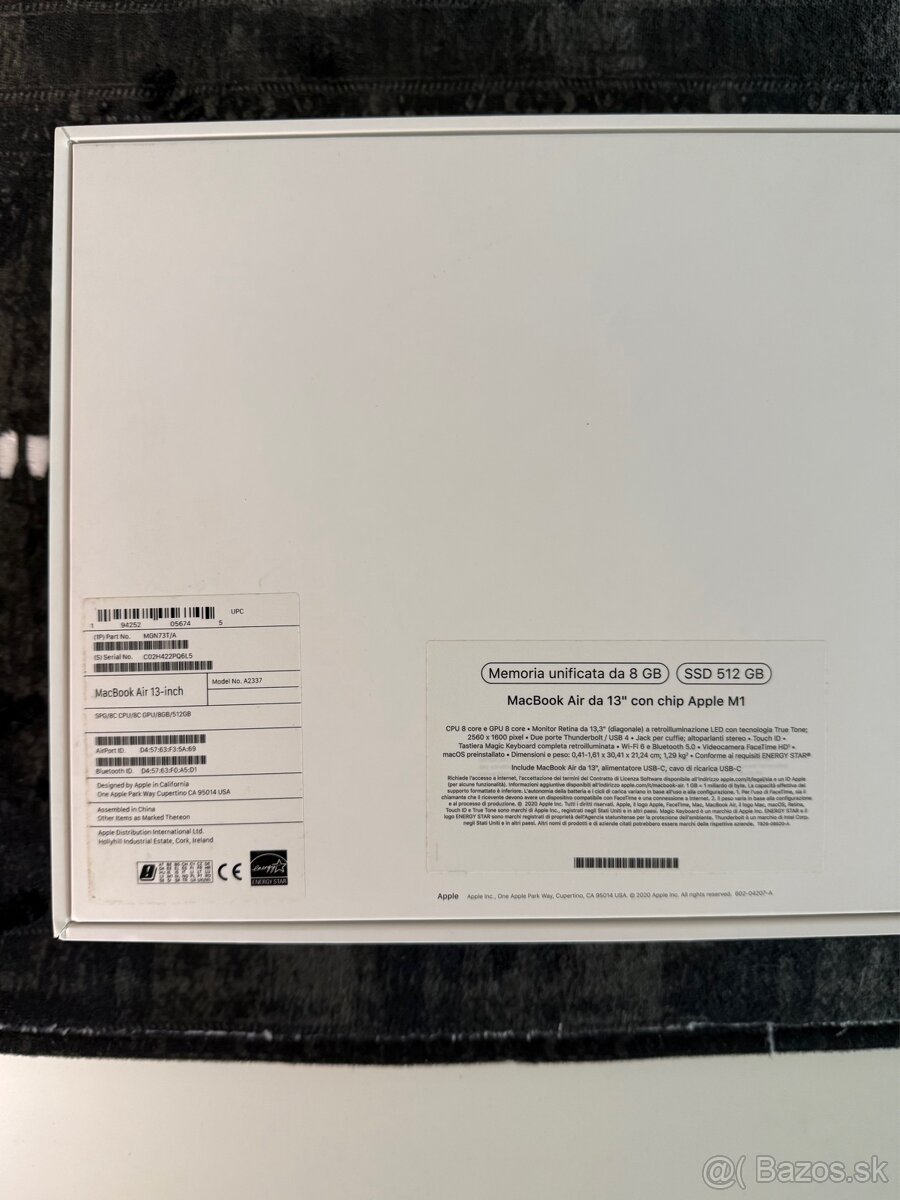 Apple MacBook Air M1 (2020) – top stav - 15