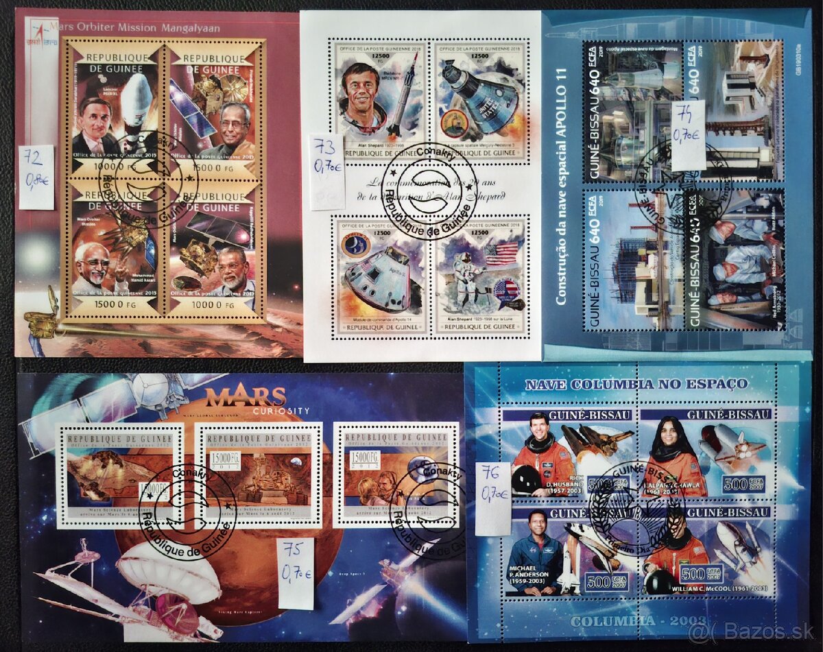 Postove znamky Mix 19 (102poloziek) - 15