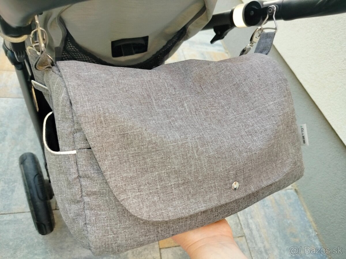 3-kombinácia kočík Bebetto Nico 2019 vrátane doplnkov - 15