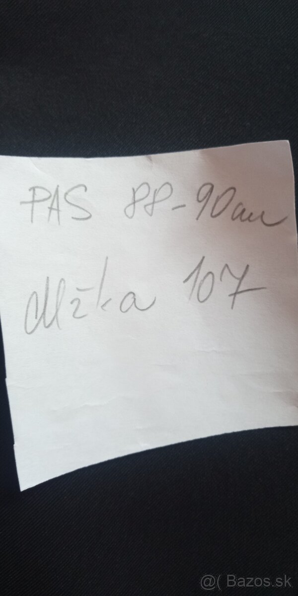 Saká obleky nohavice mikiny čierny kabat a rozne - 15