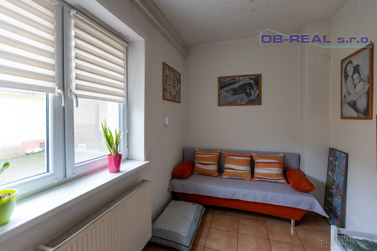 Predaj rekonštr. 3izb RD 90m2 tehla, nová strecha, pozemok 1 - 15