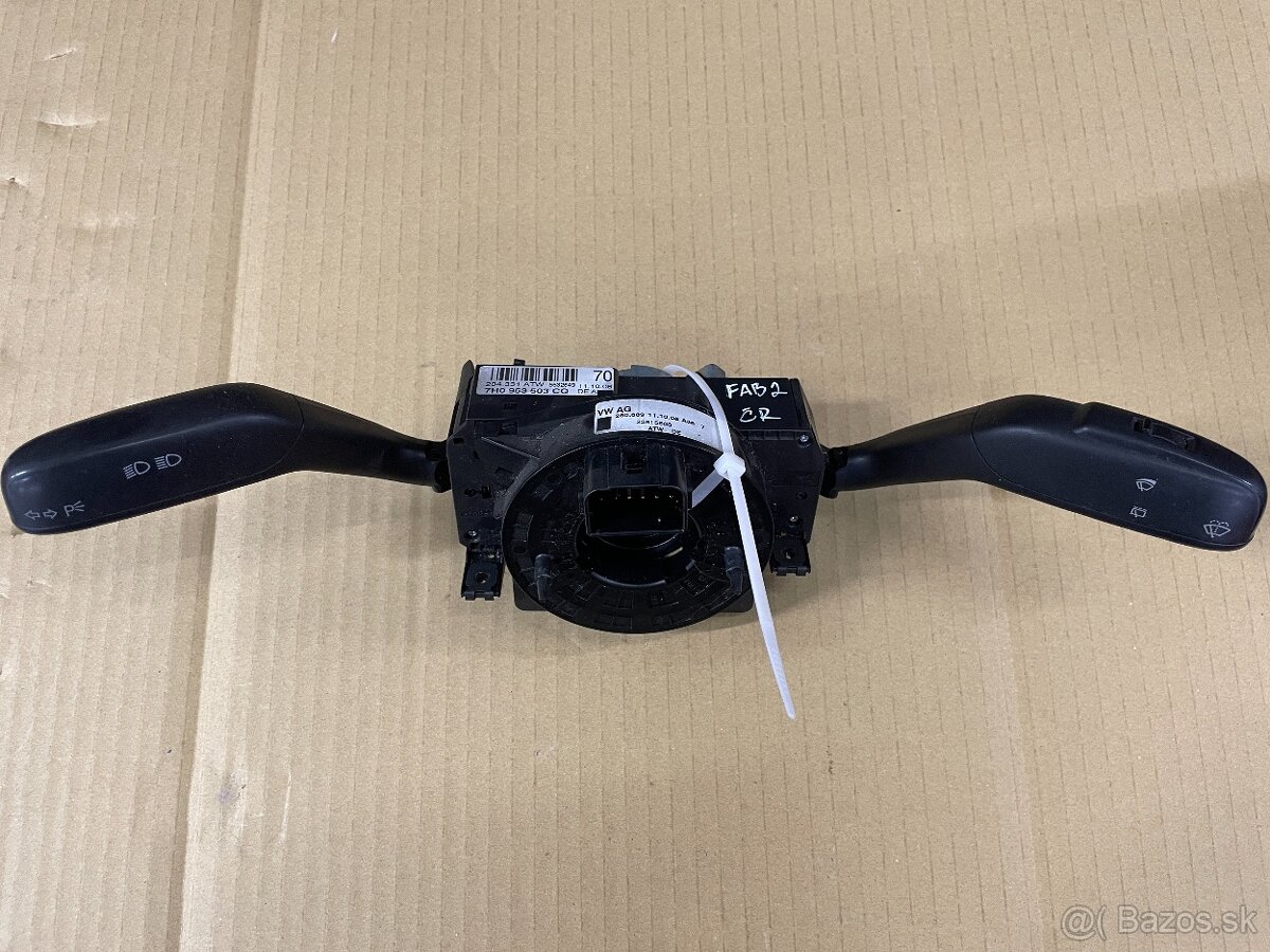 škoda fabia airbag motorček zamok radio budiky packy - 15