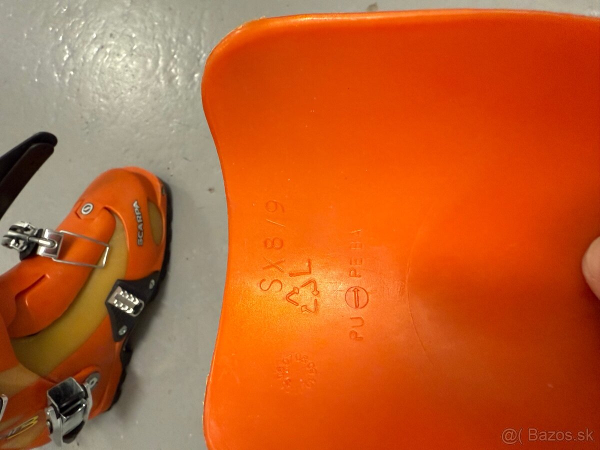 Predám Ski alpy Salomon 170 cm + lyžiarky Scarpa veľkosť 8/9 - 15