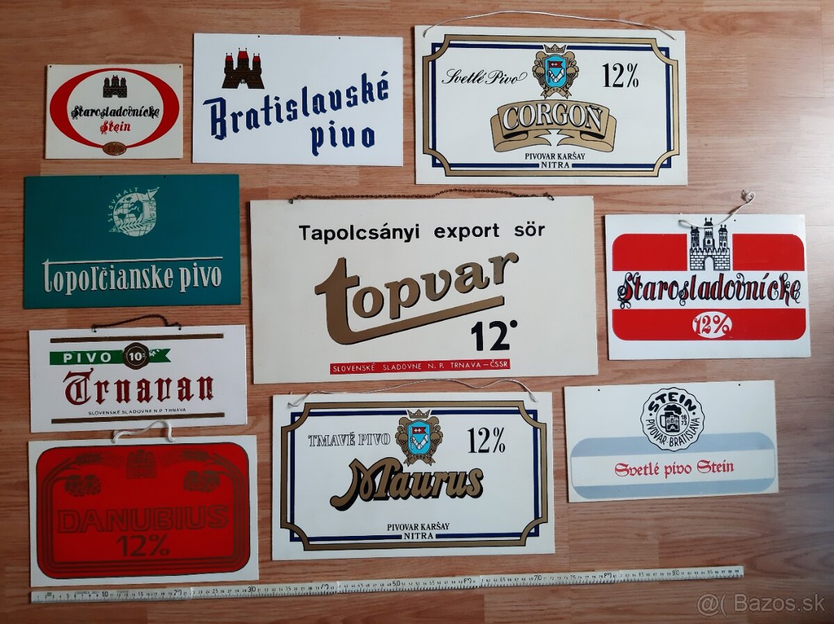 Plechové a smaltované cedule - 15