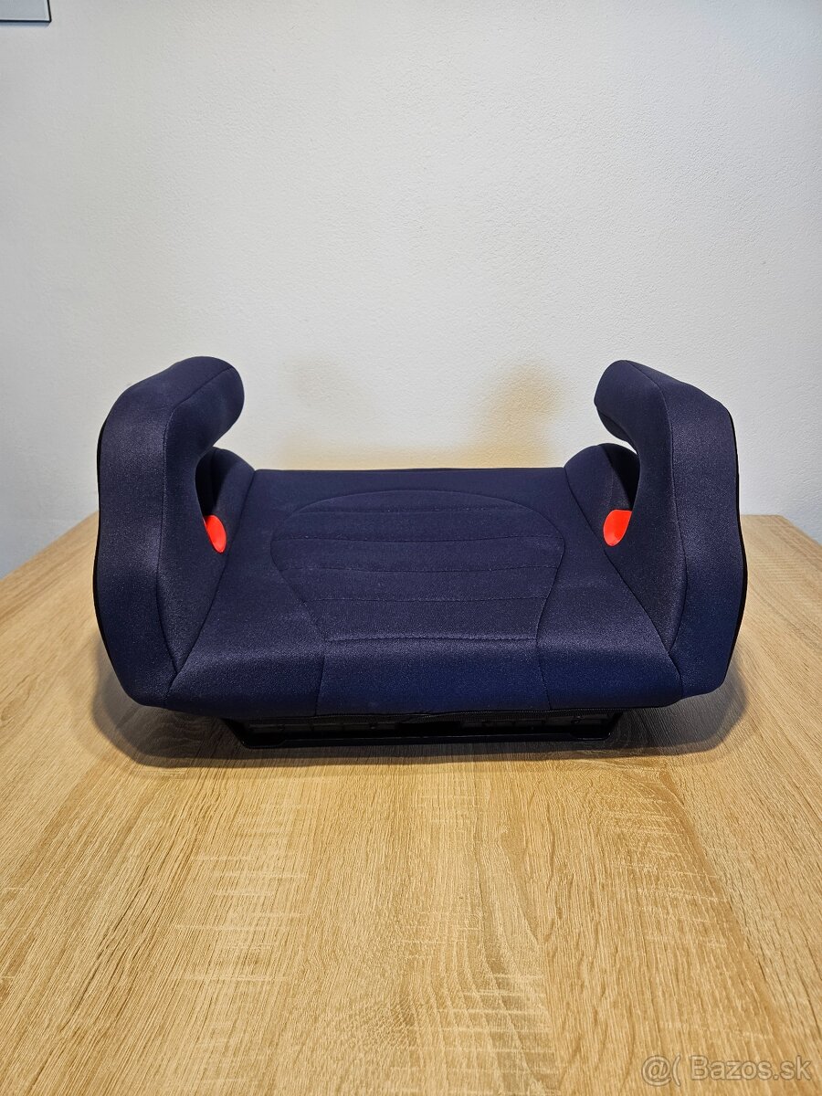 Autosedačka - podsedák CARETERO Isofix navy modrá + bordová - 15
