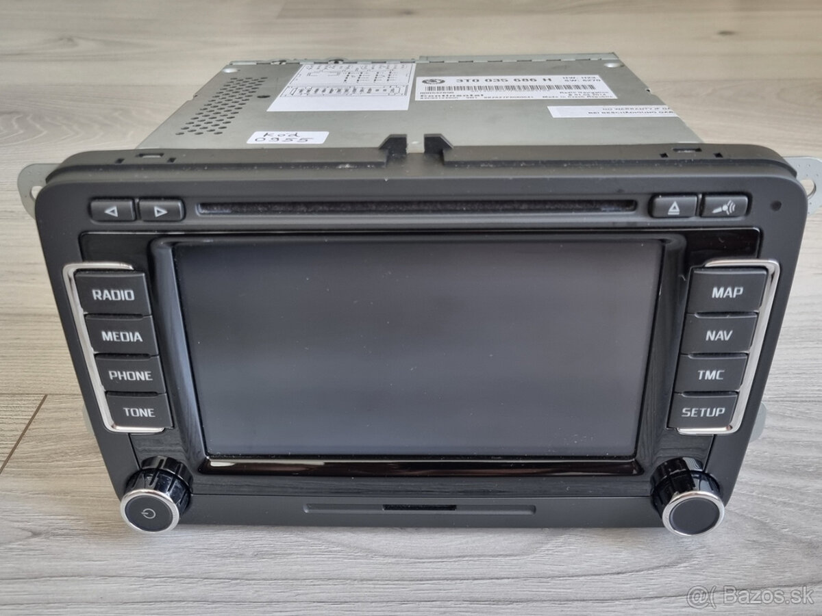 Skoda Columbus 2014 RNS510 Navi LED SSD Mapy V17 2020 - 15