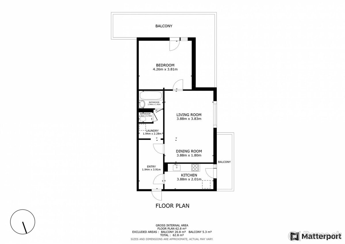 REZERVOVANÉ : Priestranný 2 izbový byt s perfektným výhľadom - 15