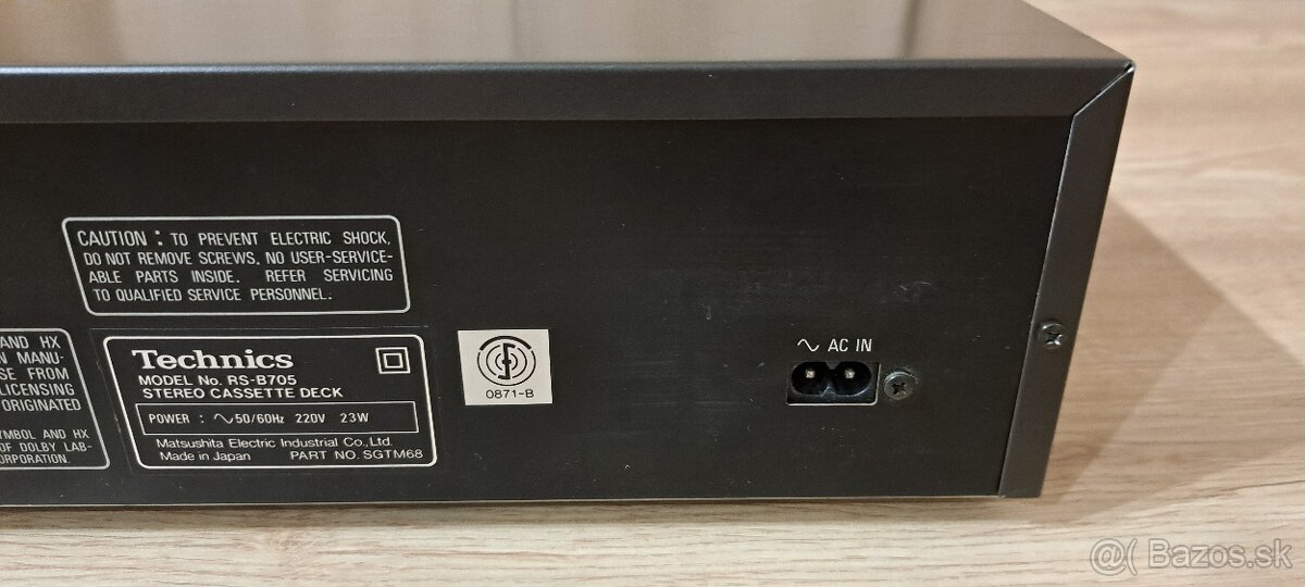 Technics RS - B 705 - 15