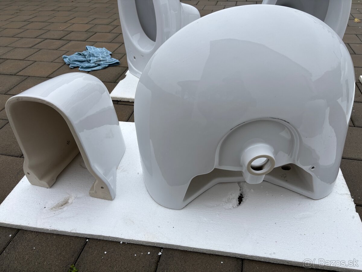 Umývadlá 60 cm, bidety a závesné WC – Cersanit, Jika - 15