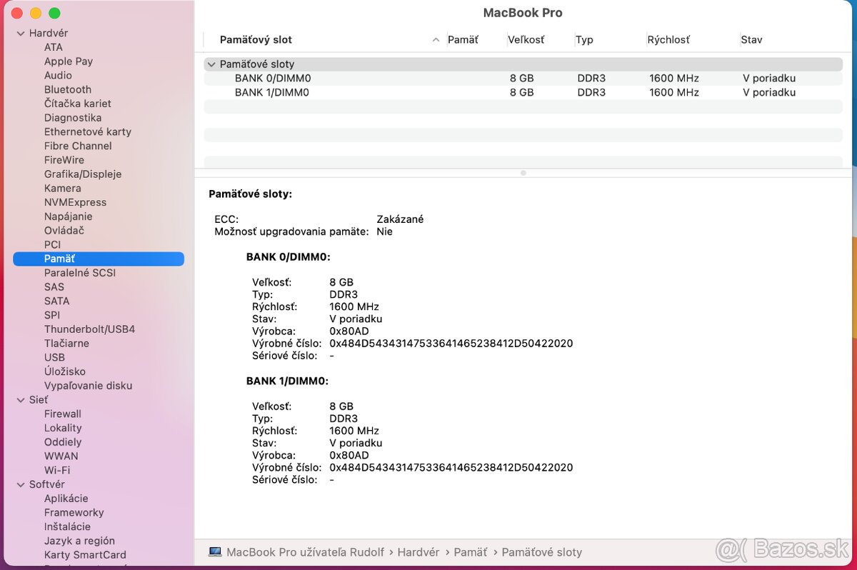 MacBook Pro Retina 15,4”(Mid 2014)–i7/16 GB RAM/SSD 500GB - 15