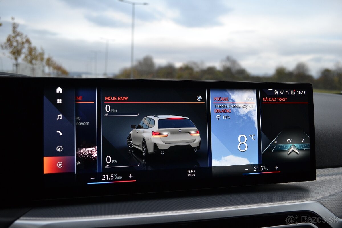 BMW 330d Xdrive Mpaket mHEV G21 LCI LED Alcantara Touring - 15