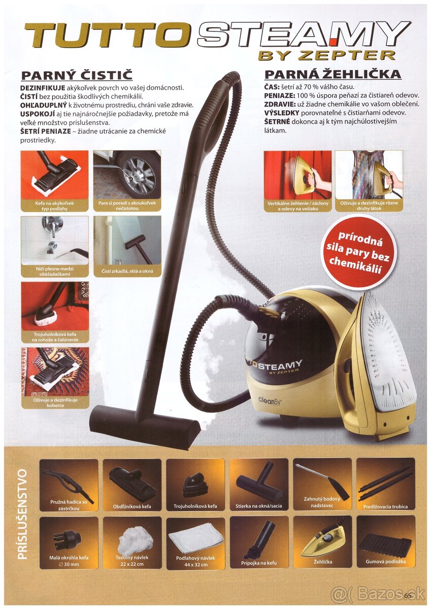Zepter-Tuttosteamy parný čistič-zabalený - 15