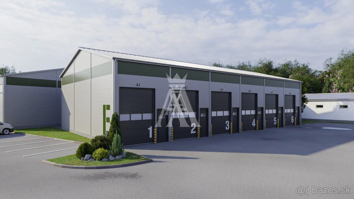 SKLADOVÉ A VÝROBNÉ PRIESTORY HALY F, KOVAĽSKÁ 1, POĽOV, KOŠI - 15