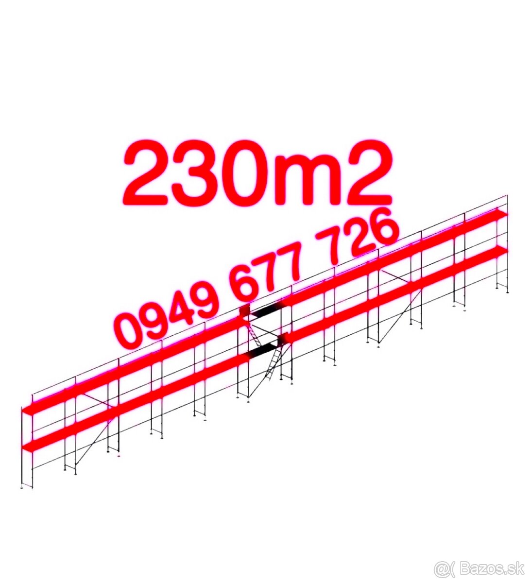 Predám LEŠENIE • FASÁDNE LEŠENIE PLETTAC NOVÉ - 15