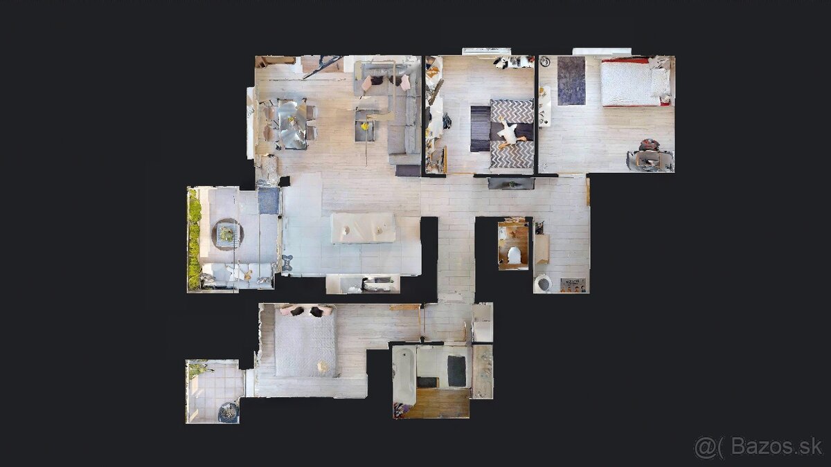 PANORAMA 4i byt + 1x parking v cene : VIDEO + 3D - 15