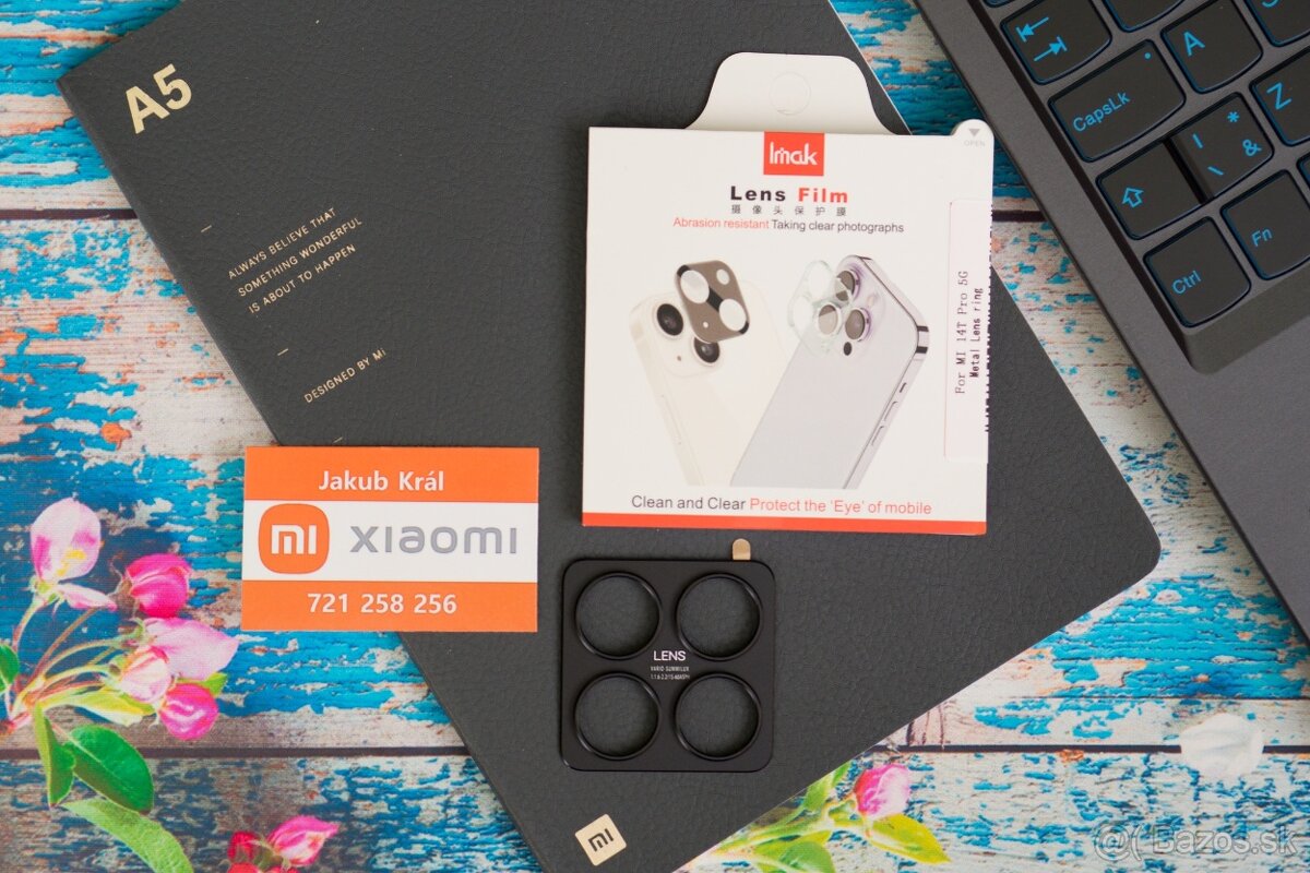 Kovová krytka na zadný fotoaparát Xiaomi, Redmi, Poco - 15