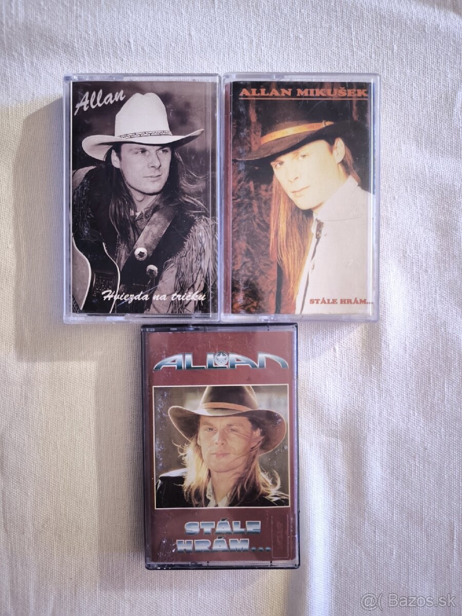 MC kazety originalky rôzne - 15