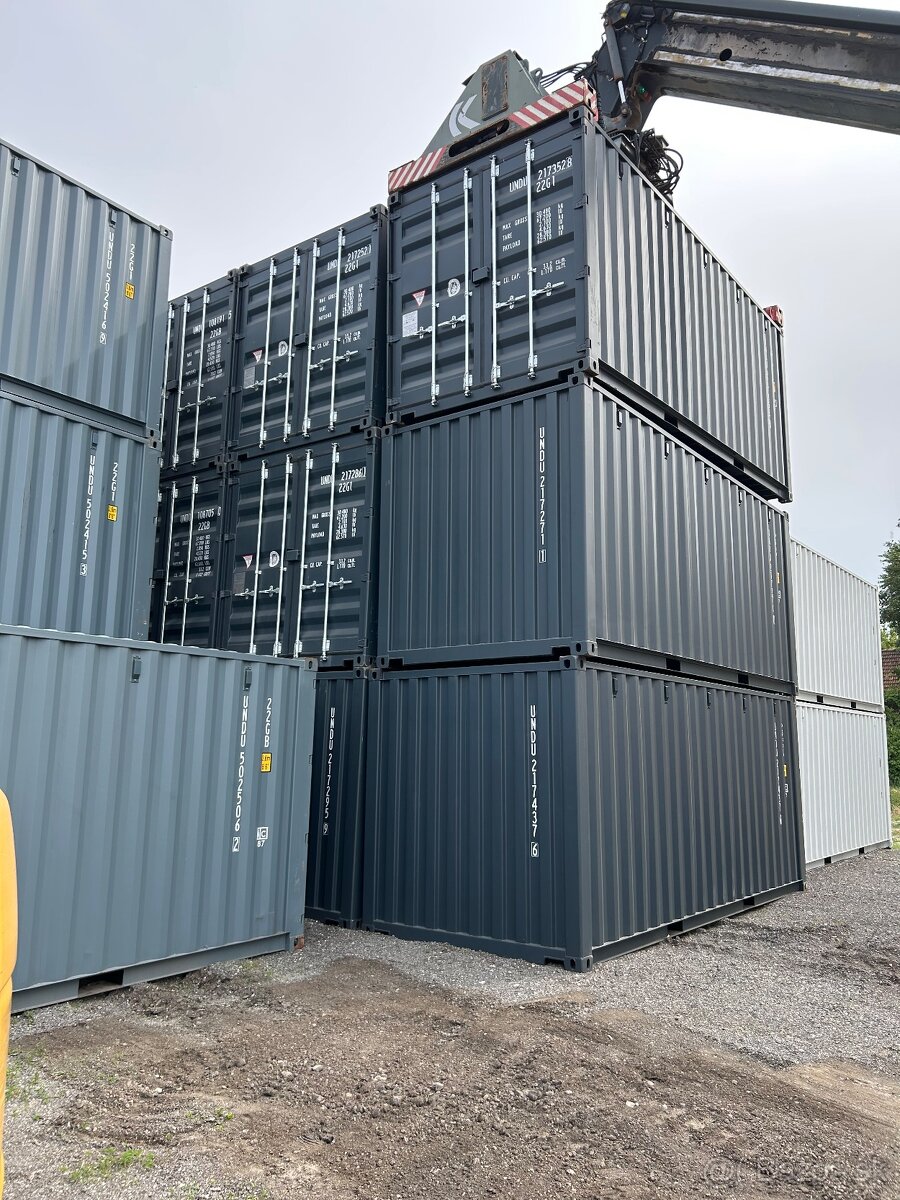 PREŠOV Lodný kontajner 20DC one way RAL 7016, 7035 - 15