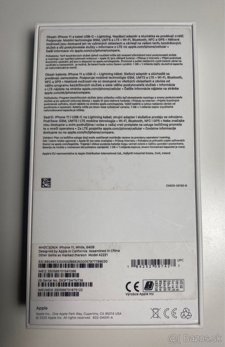 iPhone 11 white, TOP stav - 15