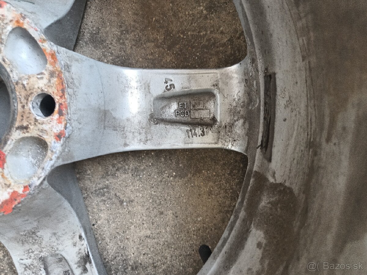 elektróny Dezent 5x114.3 - 15