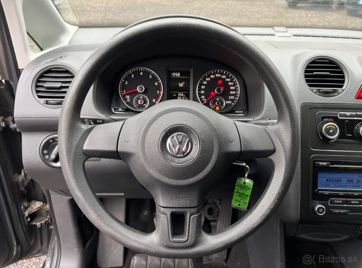 VW Caddy 1.2 TSI 77 kW 2x šoupačky 2011 klima serviska - 15