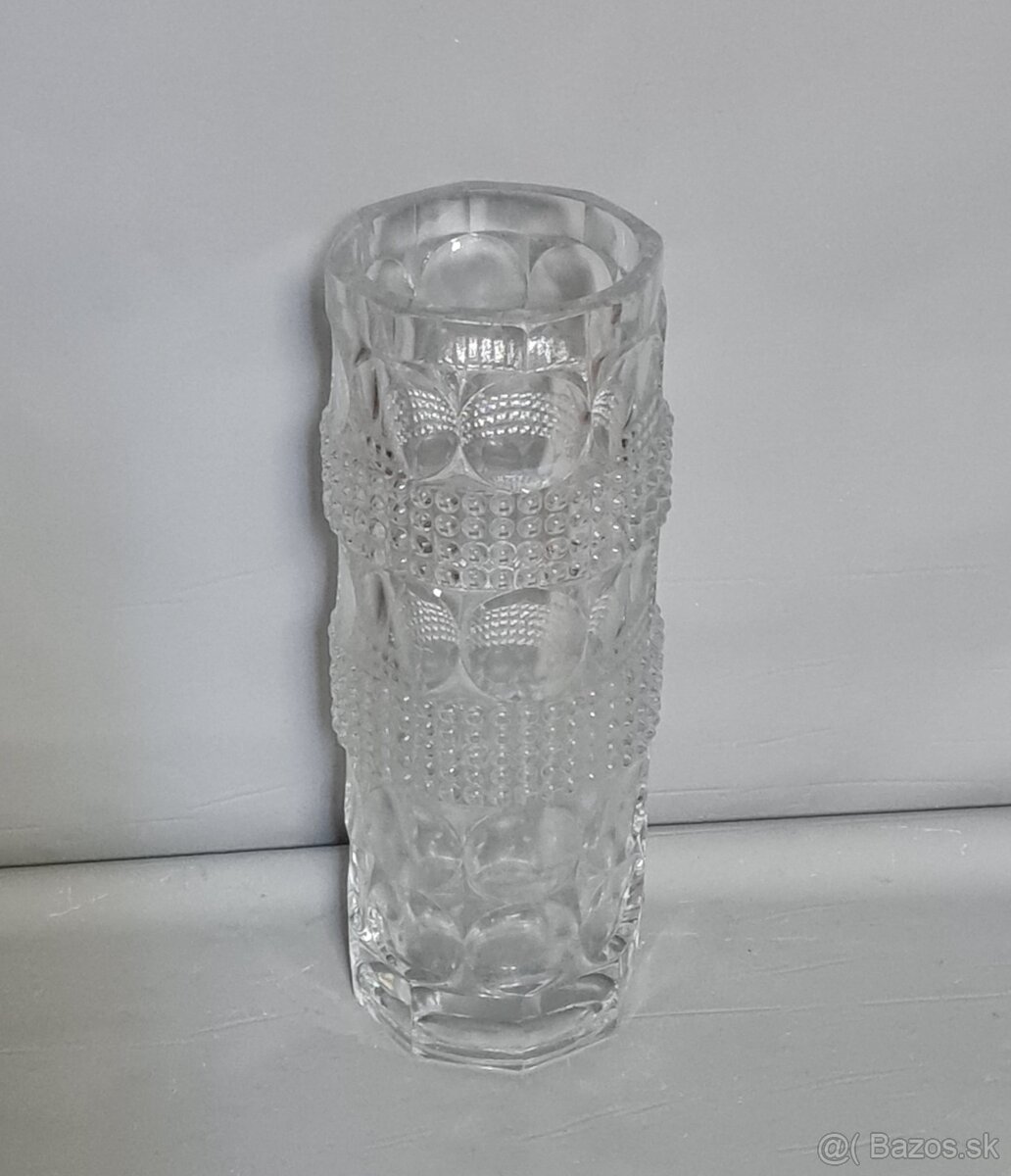 Retro sklenené vázy 1 - 15