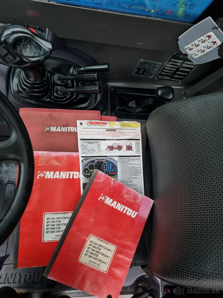 Teleskopický manipulátor Manitou MT1440 - 15