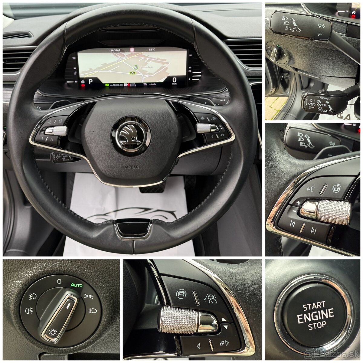 Škoda SUPERB 4x4 2.0TDi DSG 147kW ŤAŽNÉ/MATRIX/VIRTUAL/360° - 15