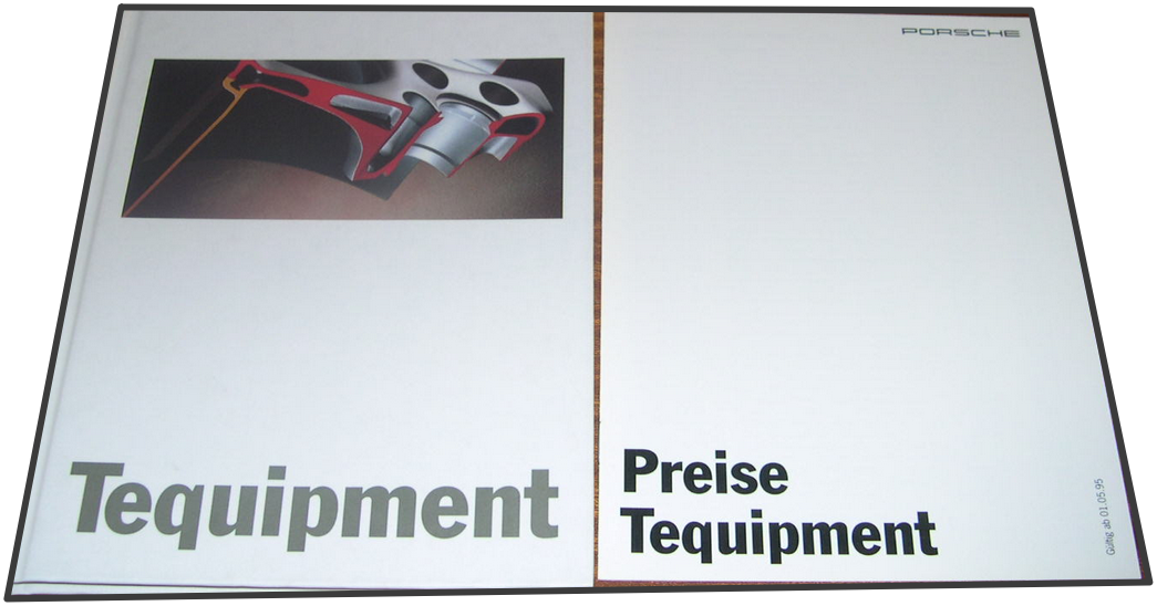 Prospekty katalogy knihy Porsche Carrera 911 Turbo Cayenne - 15