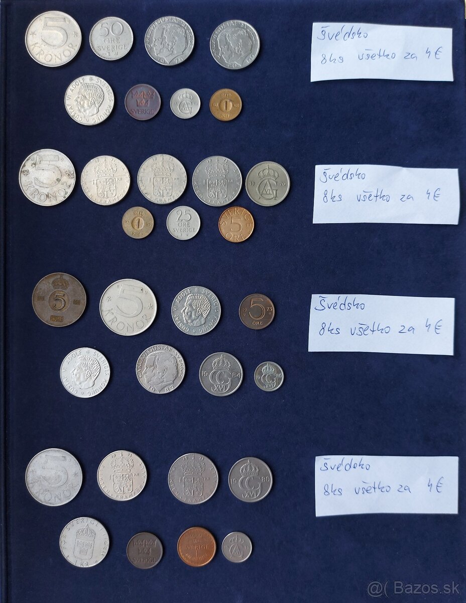 Zbierka mincí - svetové mince - 15