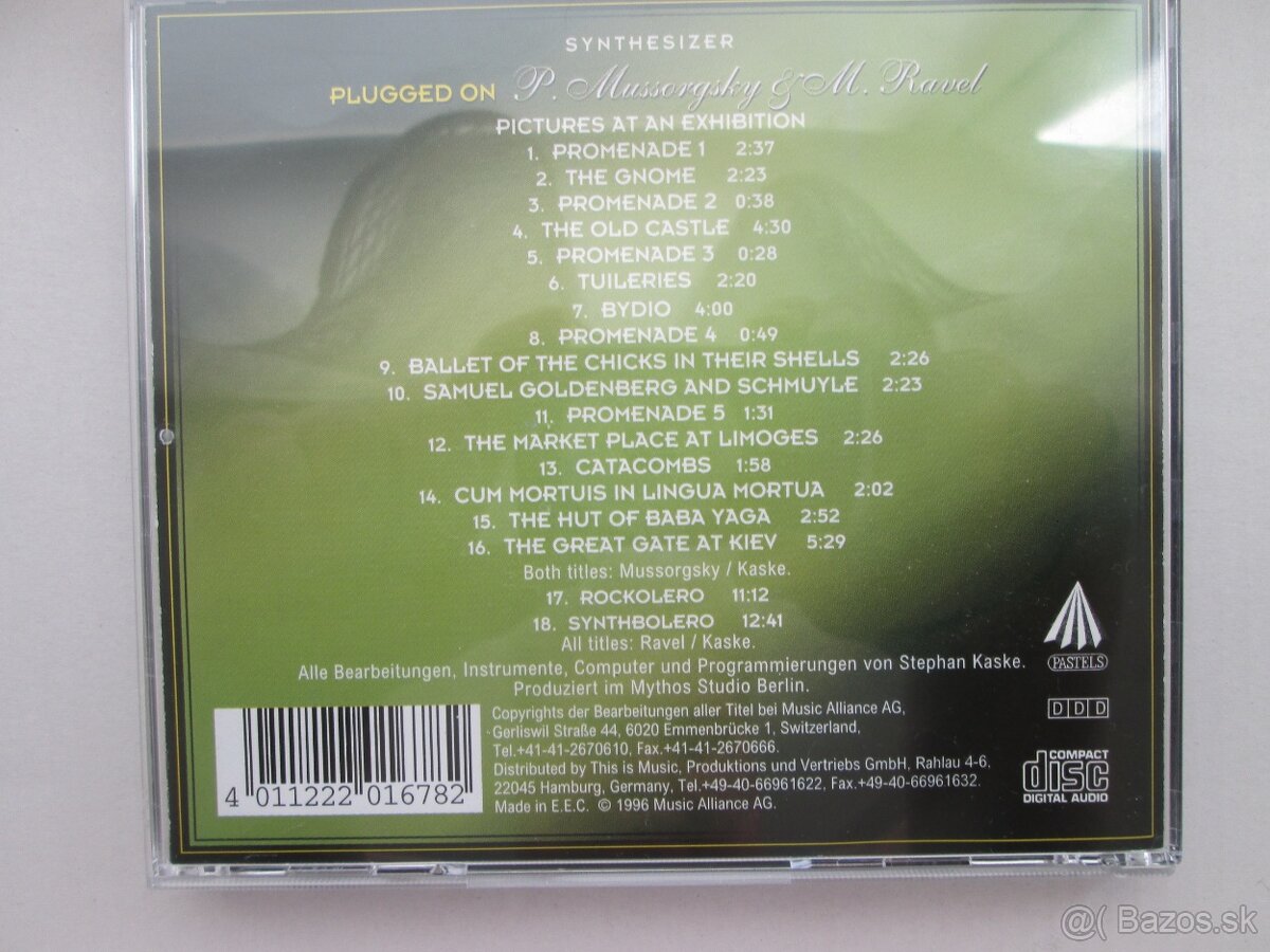 SYNTHESIZER INSTRUMENTAL MUSIC na CD - 15