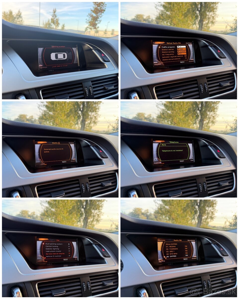 Predám Audi A4 B8 2.0 TDi M6 Sedan - 15