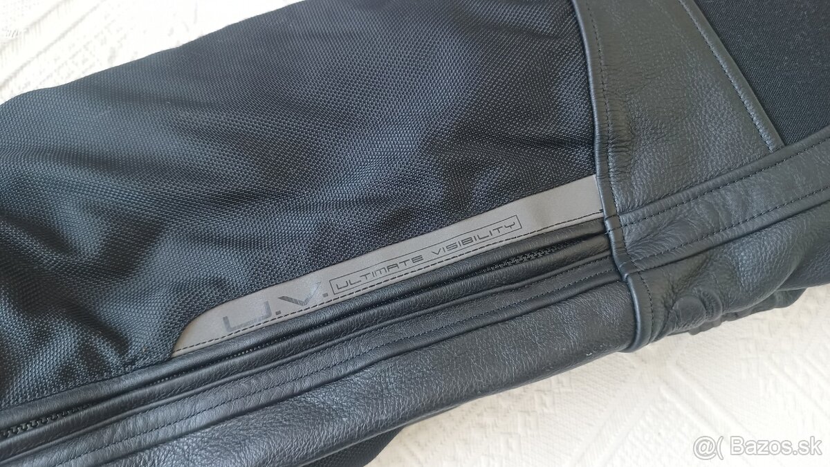 HELD 2-dielna moto kombineza koza / textil goretex, vel. M - 15