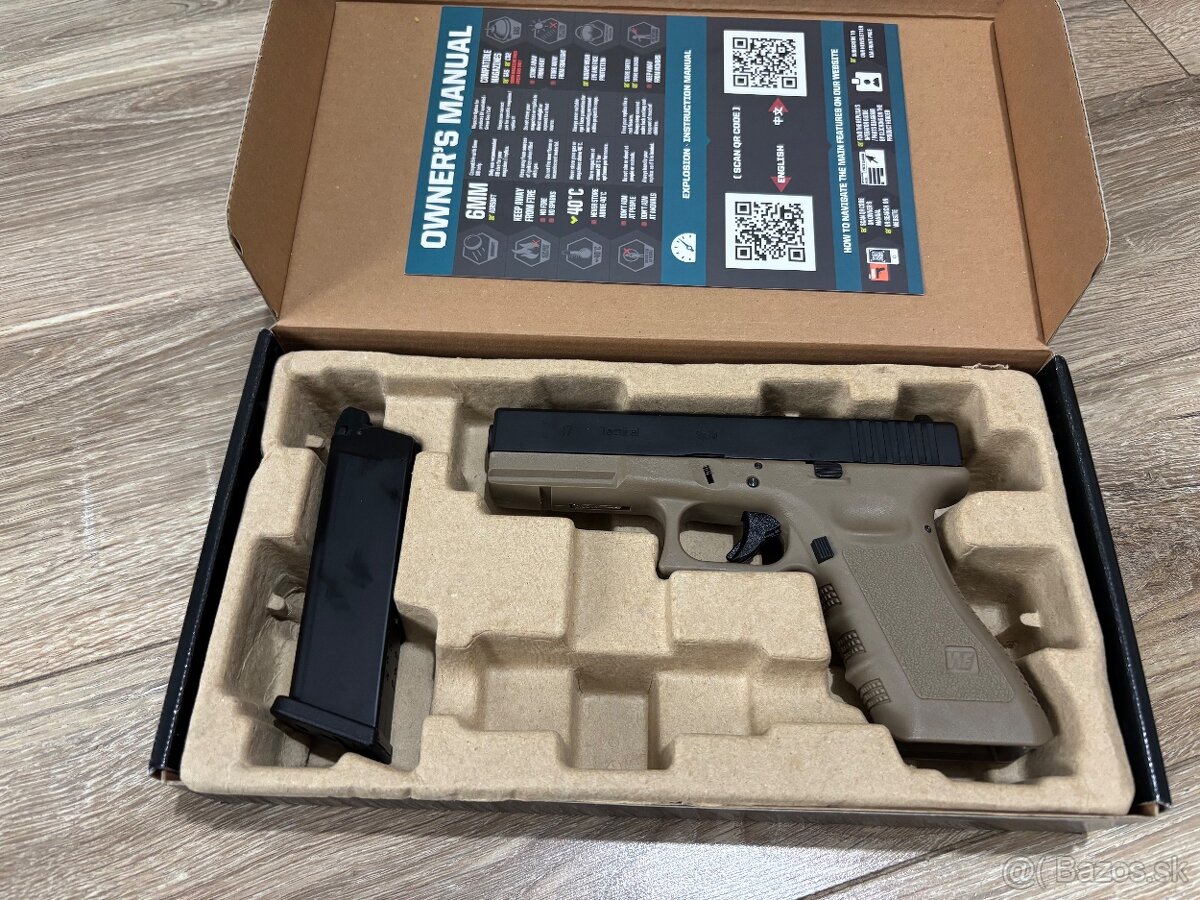 WE GBB G17 Gen.3 airsoftova zbraň - 15