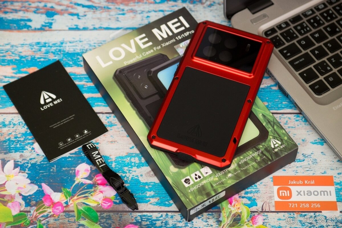 Originálne Love Mei púzdra pre Xiaomi - 15