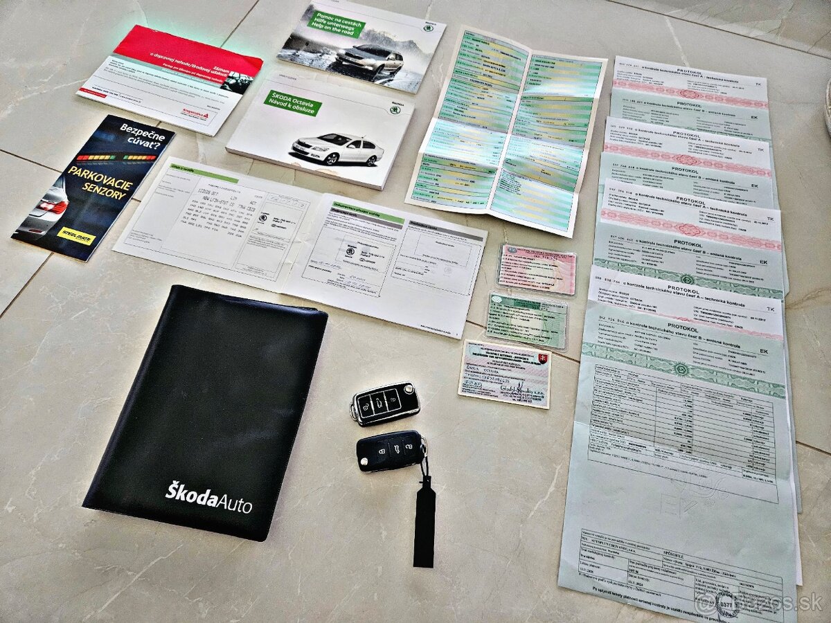 Škoda Octavia 2 facelift 1,2 TSI/77kW rv: 12/2012 - 15