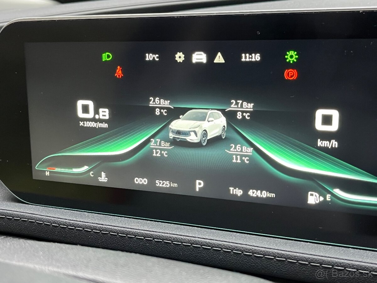 DongFeng T5 EVO 1.5 7DCT DELUXE, nový + pneu, odpočet DPH - 15