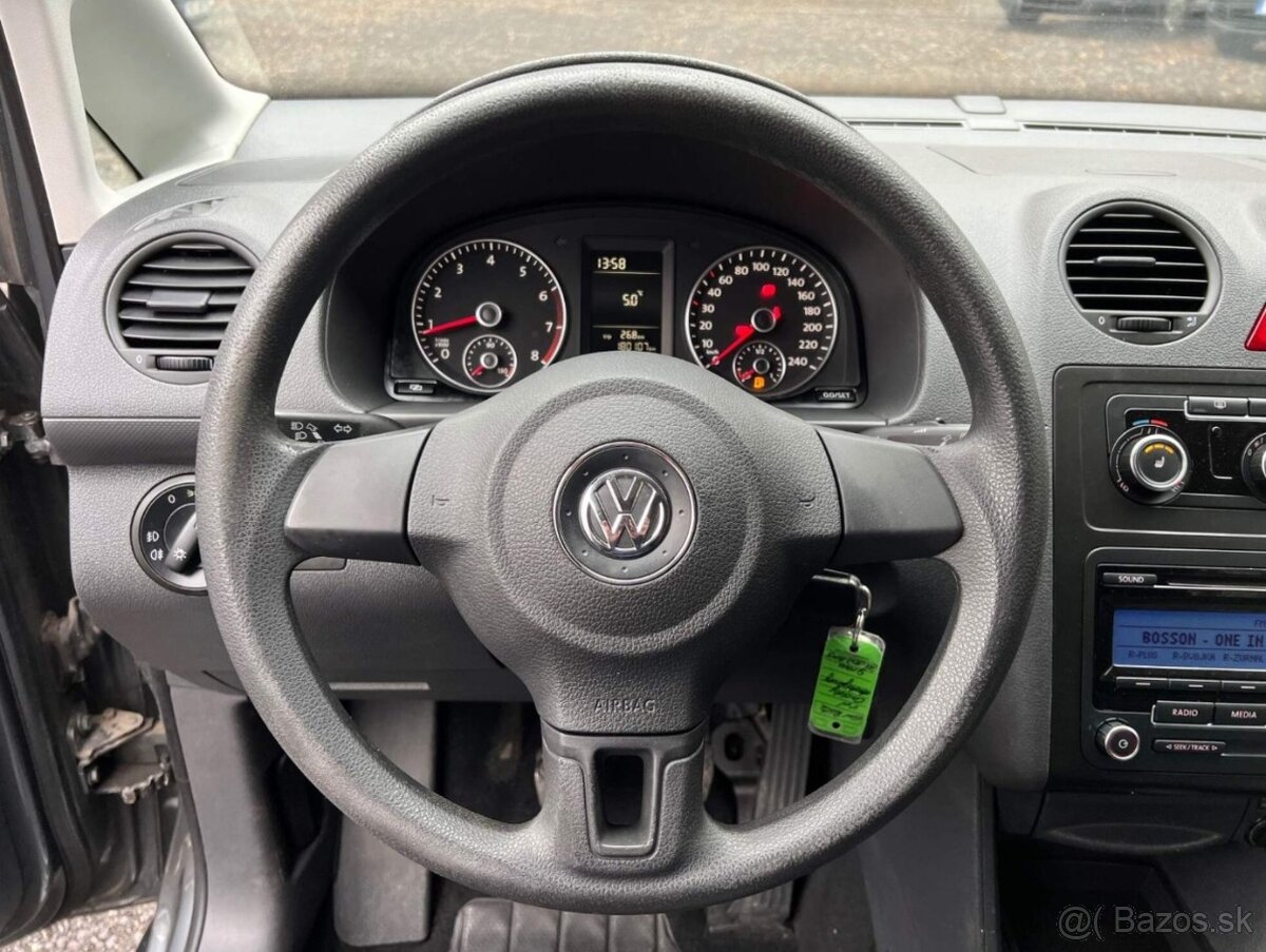 VW Caddy 1.2 TSI 77 kW 2x šoupačky 2011 klima serviska - 15
