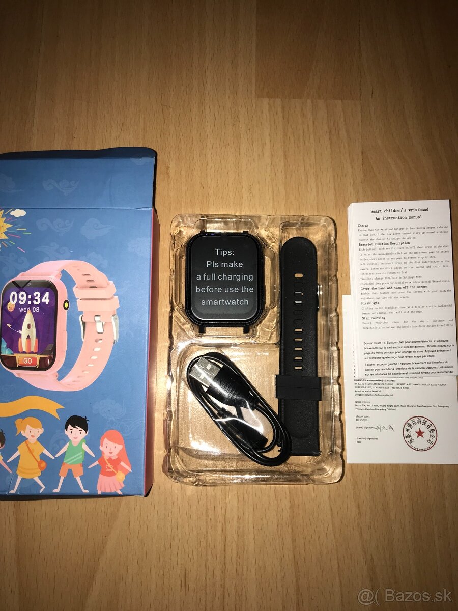 DETSKÉ SMART HODINKY - čierne - 15