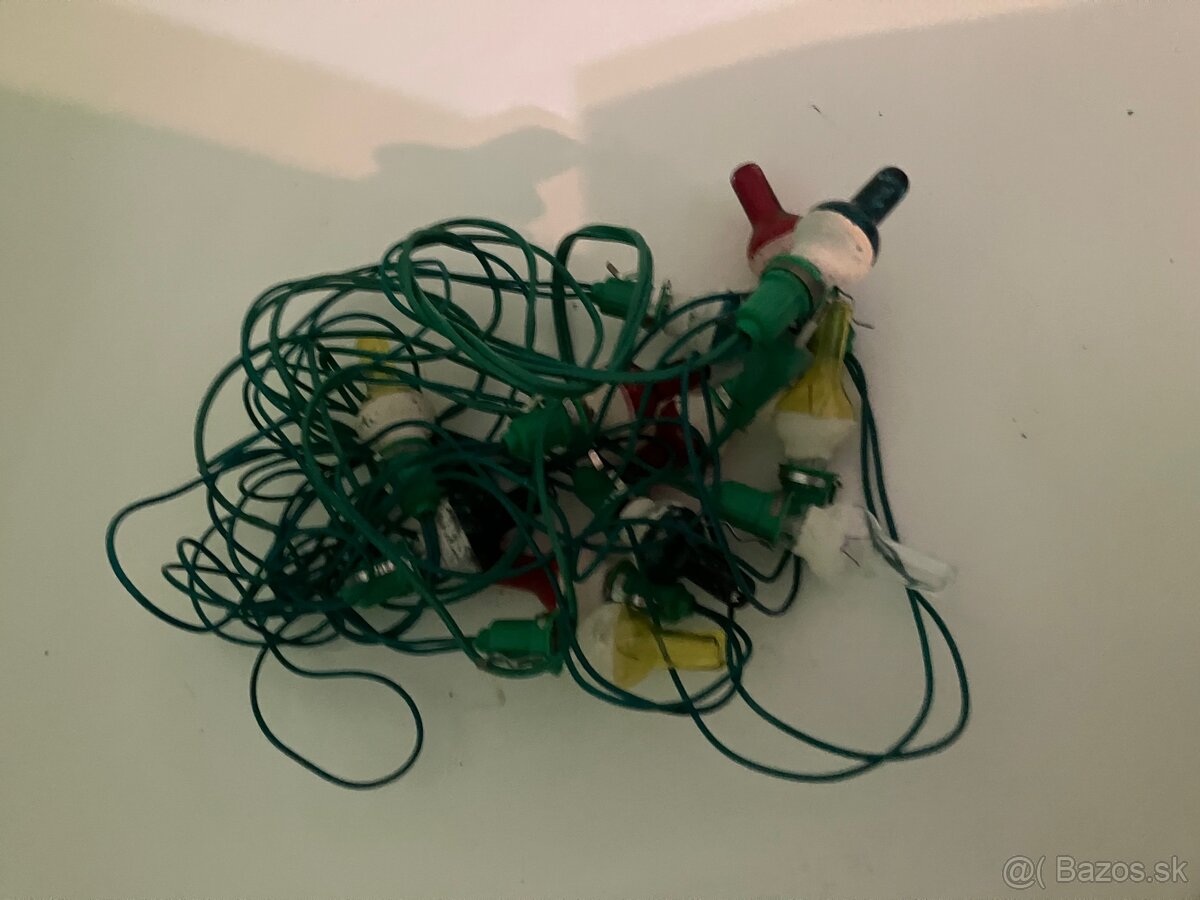 Predám svetielka zlatokov Vianocne svetielka - 15